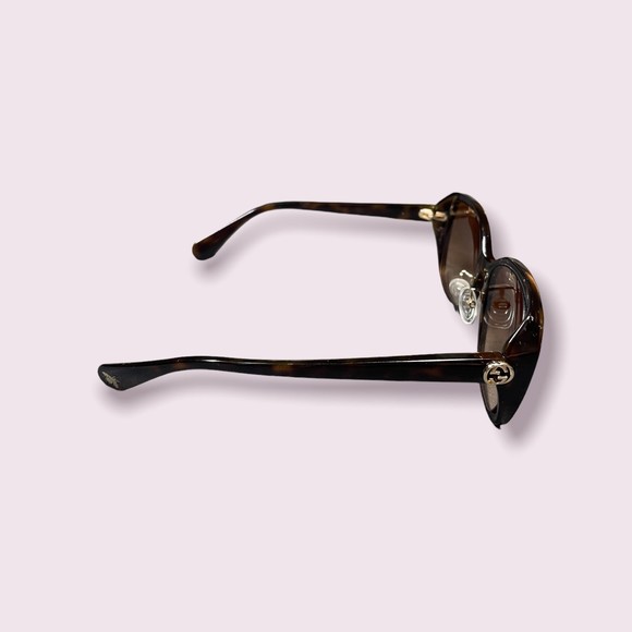 Gucci Havana Brown Sunglasses GG0371SK *Check Description*‎ main image 9